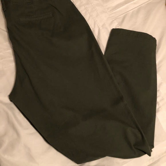 Olive pants size 14 - Picture 2 of 3